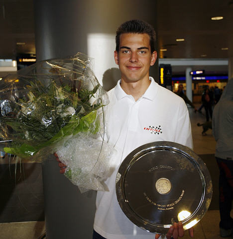 Martin Lissau - Årets Bilsportskører 2007.